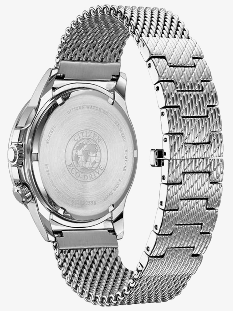 Citizen Mens Calendrier Mesh Bracelet Watch BU2020-70E