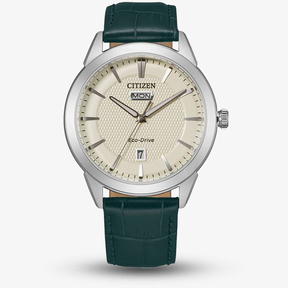 Citizen Mens Eco-Drive Corso Strap Watch AW0090-11Z