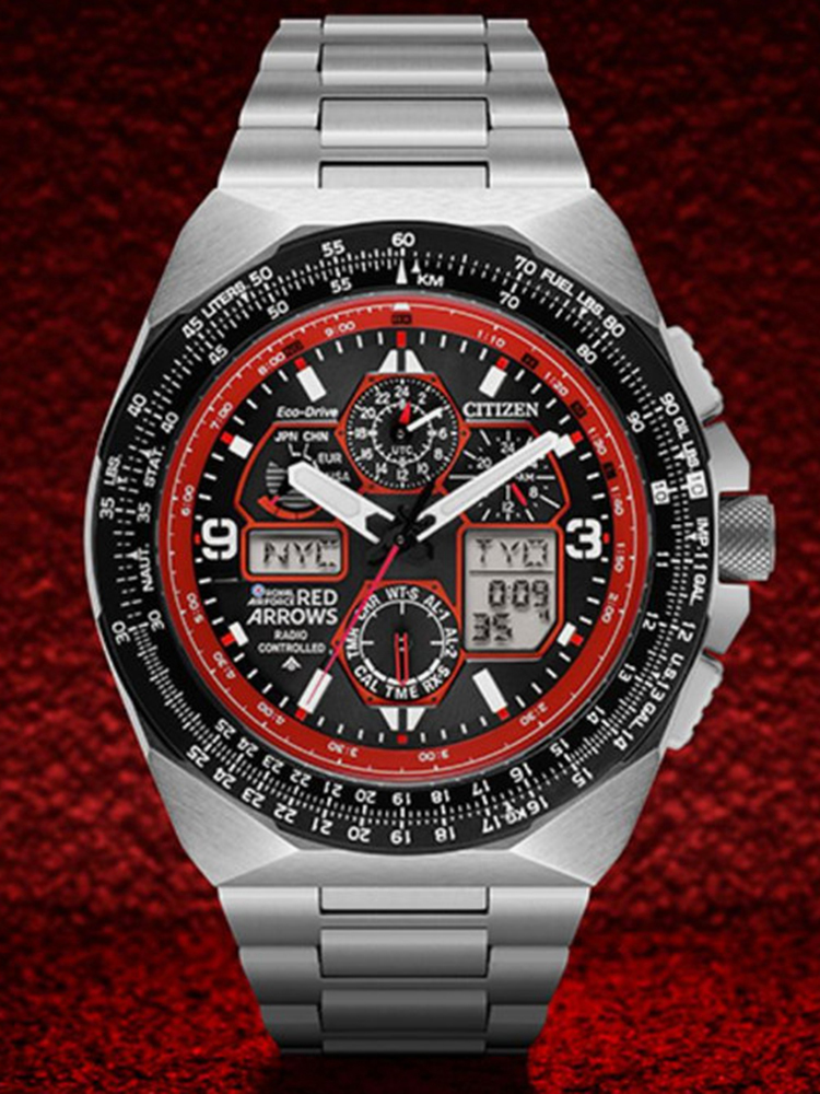 Citizen Mens Limited Edition Red Arrows Watch JY8126-51E