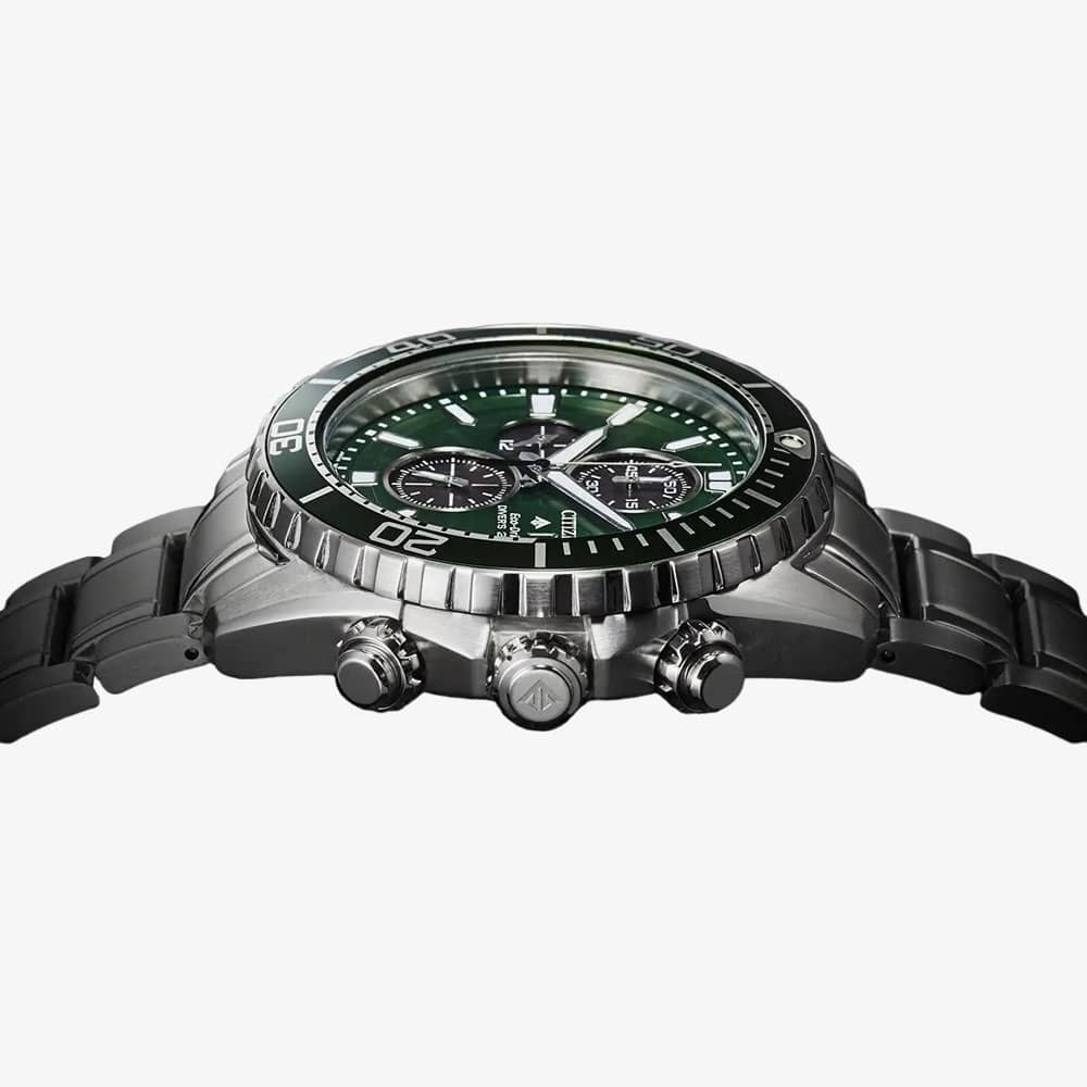 Citizen Mens Promaster Diver Eco-Drive Chronograph Watch CA0820-50X