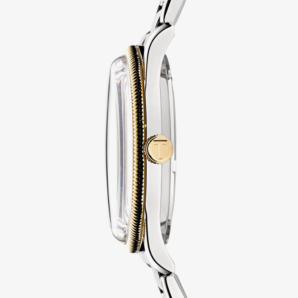 Ted Baker Leytonn Gold Tone & Blue Dial Watch BKPLTS4059I