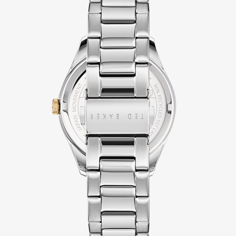 Ted Baker Leytonn Gold Tone & Blue Dial Watch BKPLTS4059I