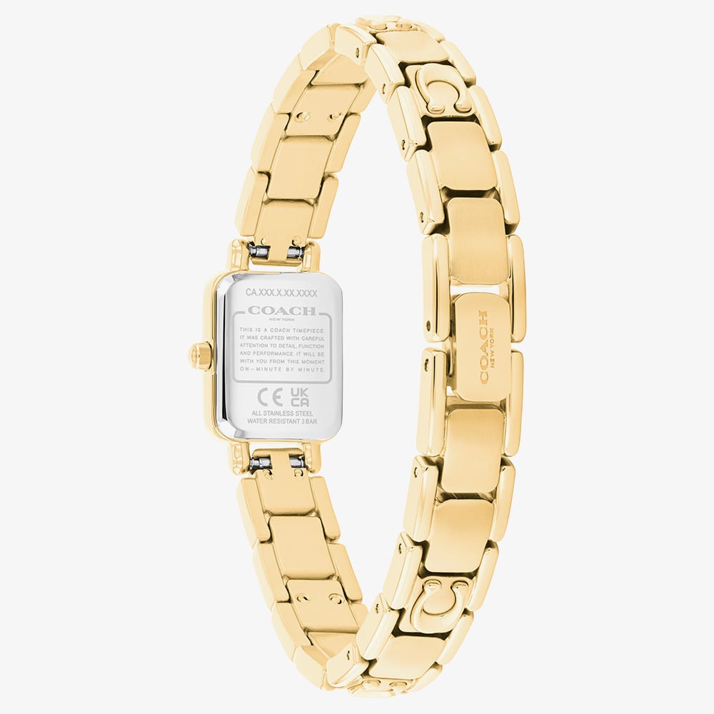 Coach Ladies Mara Gold Plated Bracelet Watch 14504672