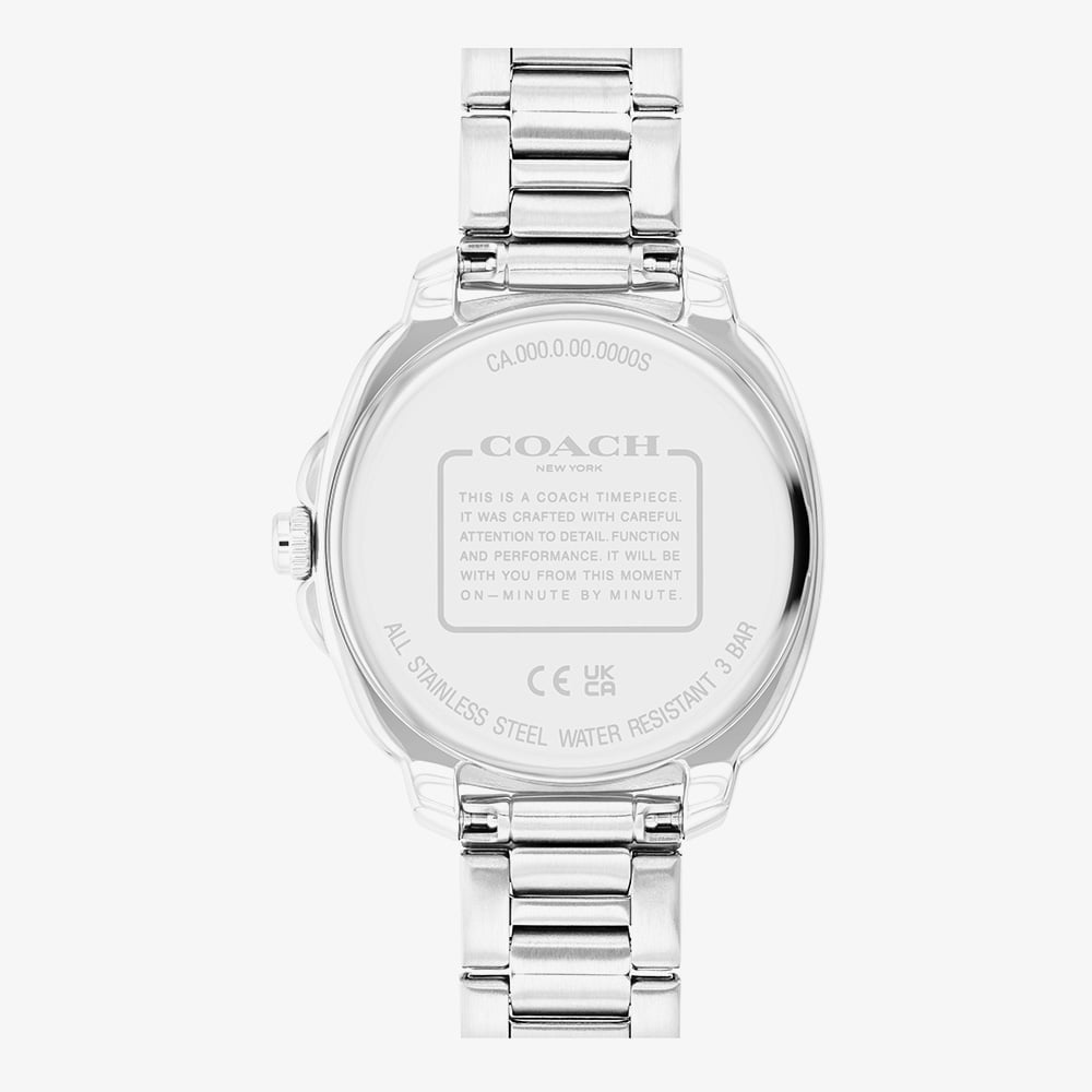 Coach Ladies Kitt Pink Dial Bracelet Watch 14504392