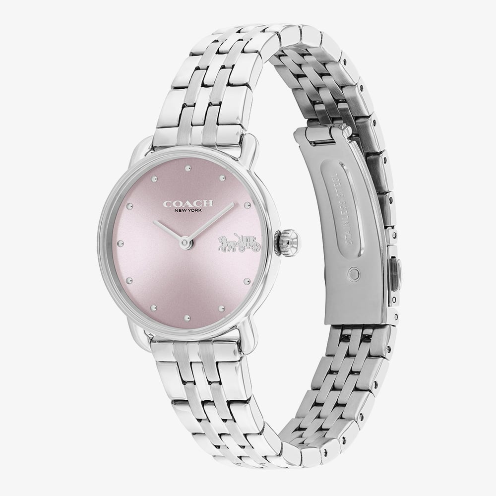 Coach Ladies Elliot Pink Dial Bracelet Watch 14504301