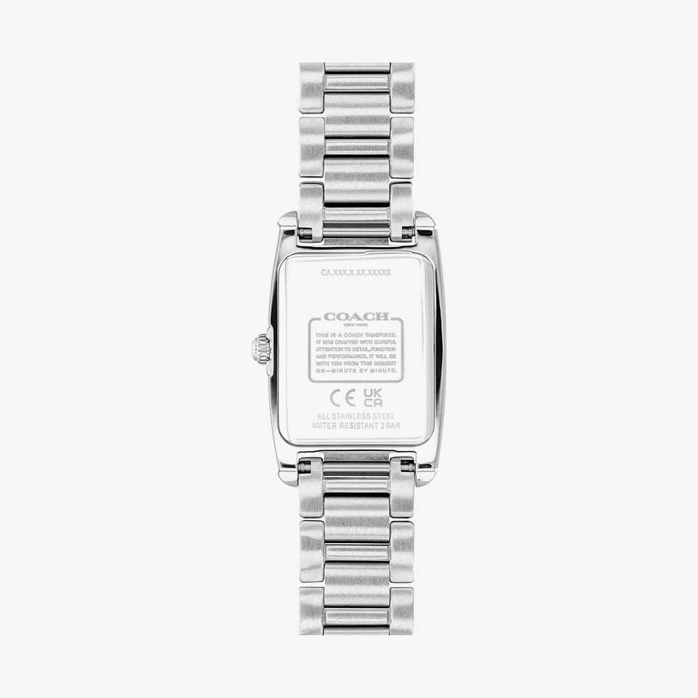 Coach Ladies Reese Rectangle Dial Bracelet Watch 14504587