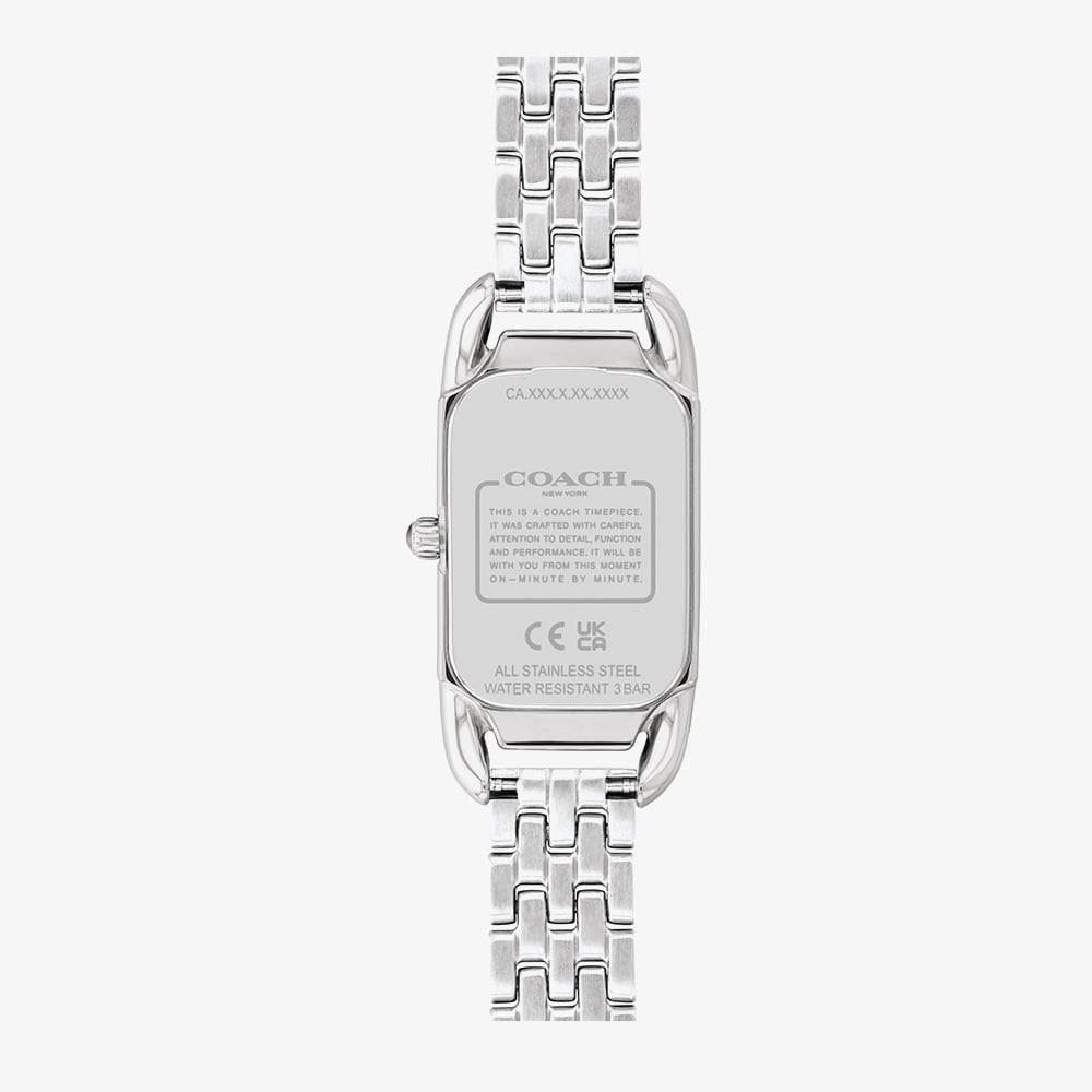 Coach Ladies Cadie Silver Bracelet Watch 14504035
