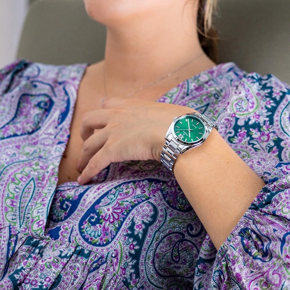 Festina Ladies Alegria Green Dial Watch F20622/C