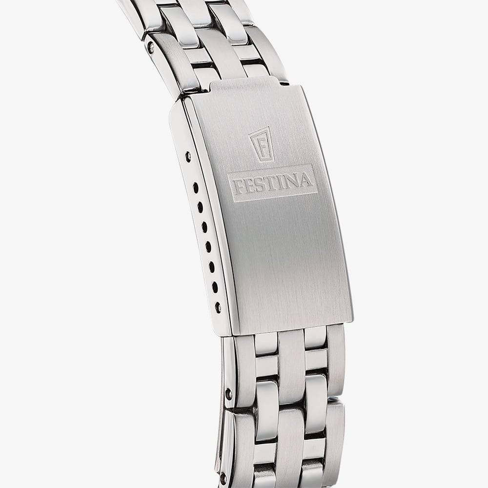 Festina Ladies Classics Pink Dial Day Date Watch F20455/2
