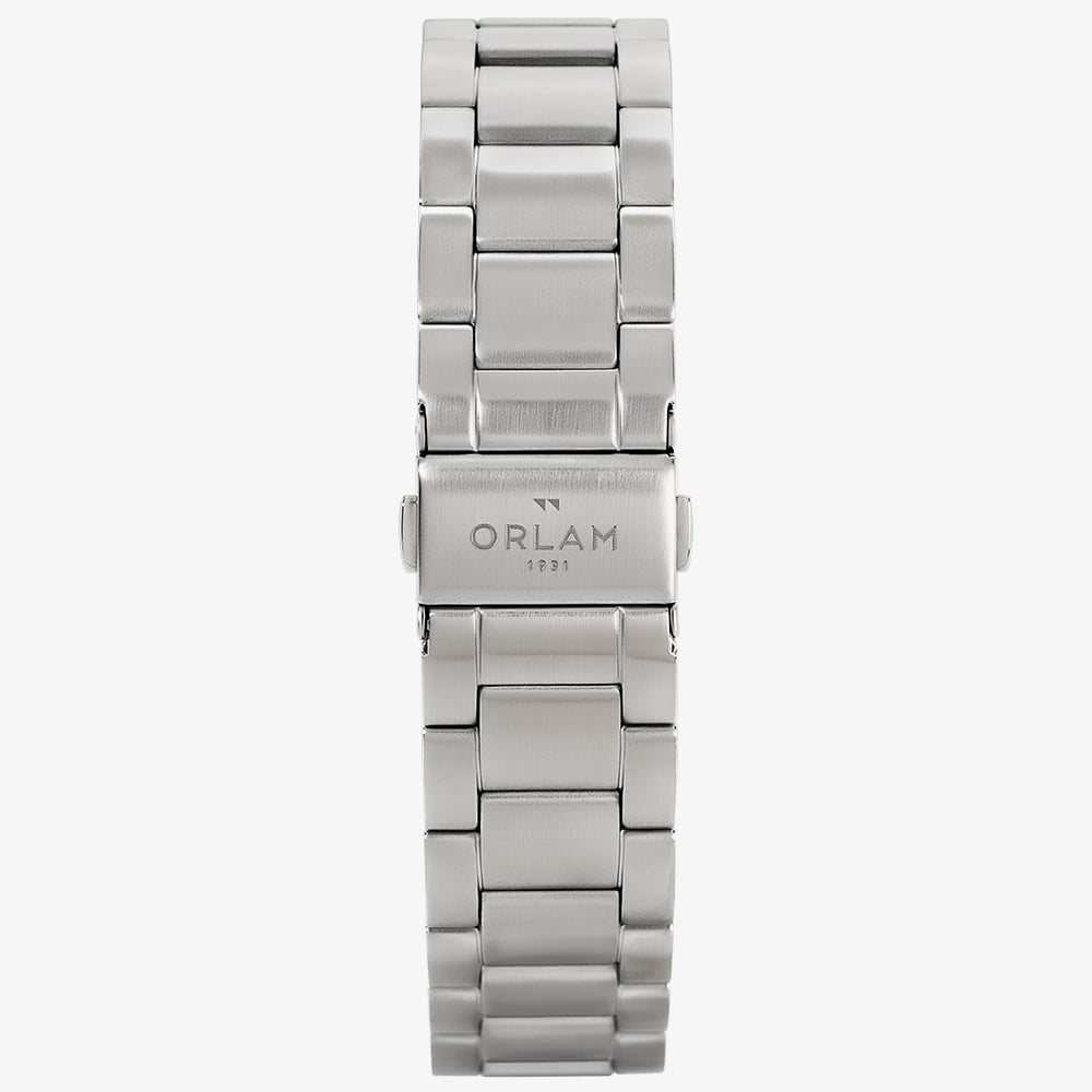 Orlam Mens Twilight Blue Dial Silver Bracelet Watch ORSSBCR005