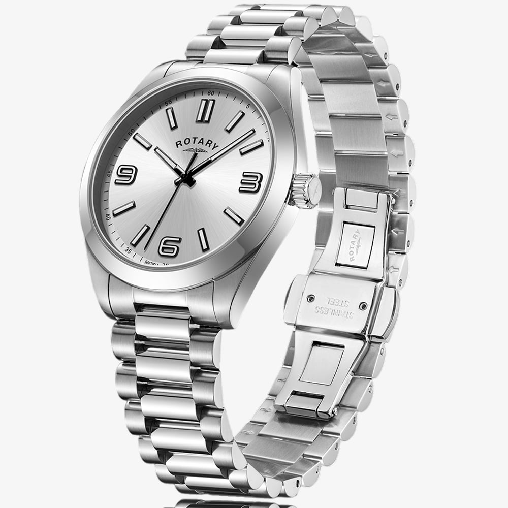 Rotary Sport Silver Watch GB05770/62