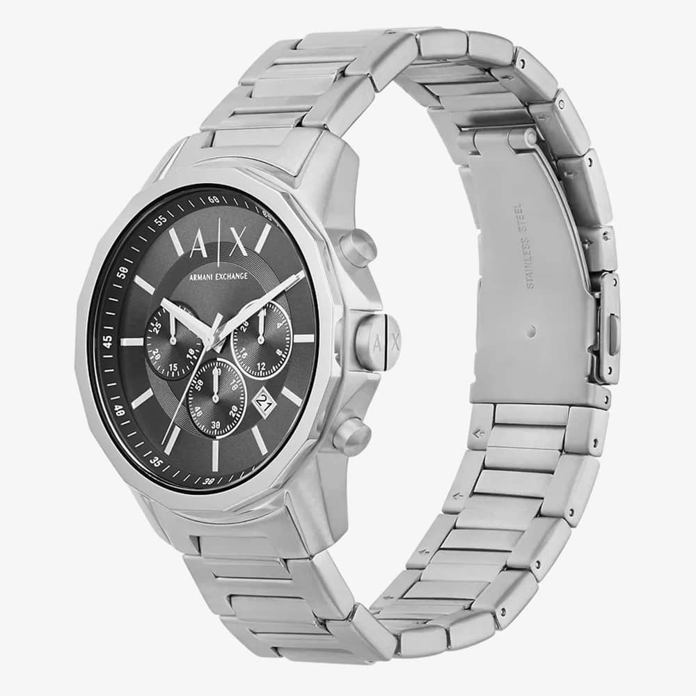 Armani Exchange Banks Black Chronograph Watch AX1720