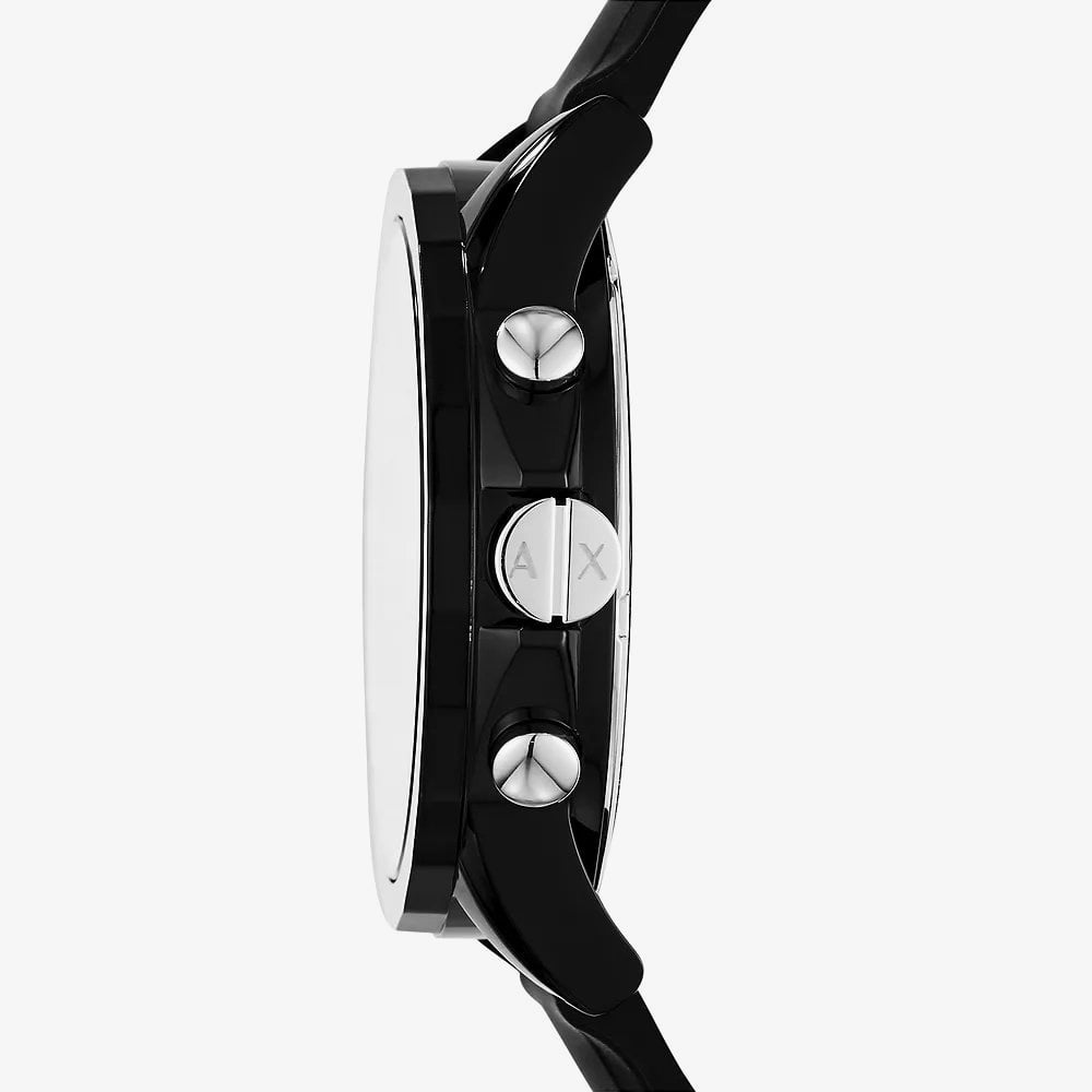 Armani Exchange Mens Outerbanks Black Chronograph Watch AX1326