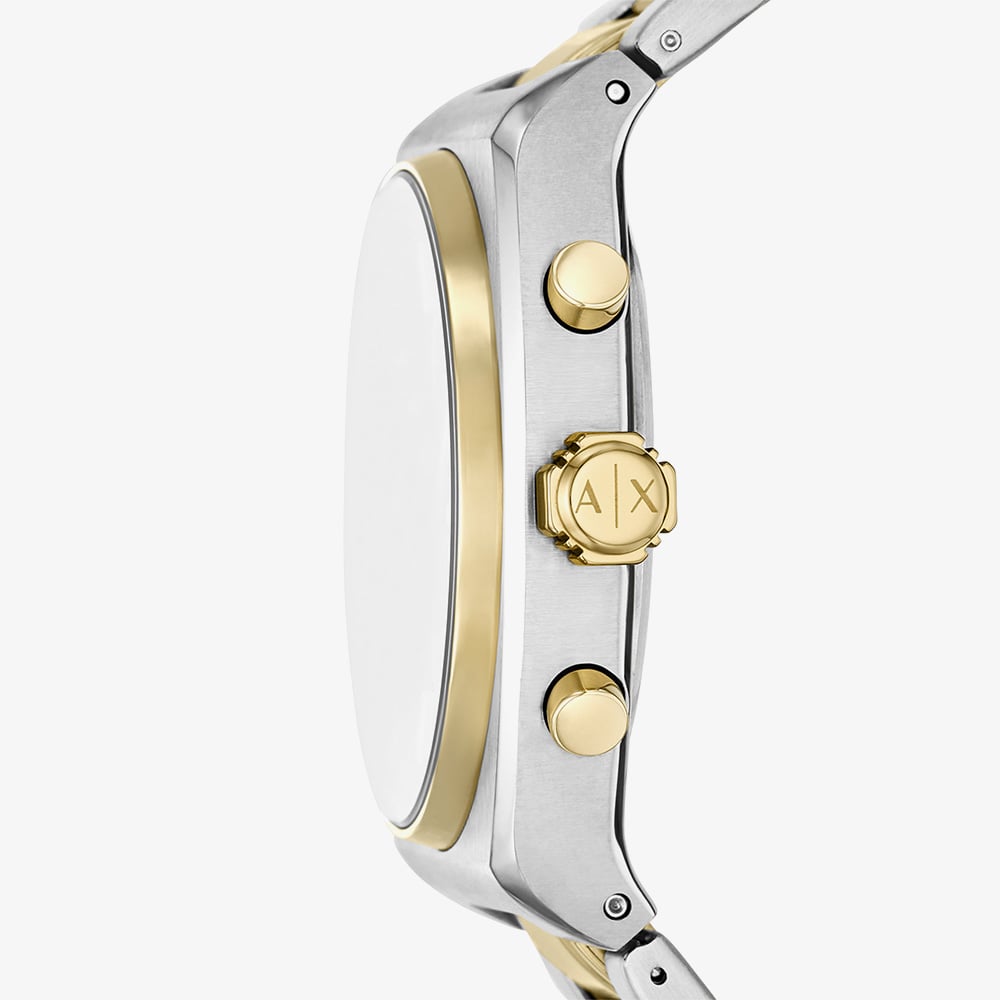 Armani Exchange Mens Oliver Cream Dial Chronograph Watch AX2821