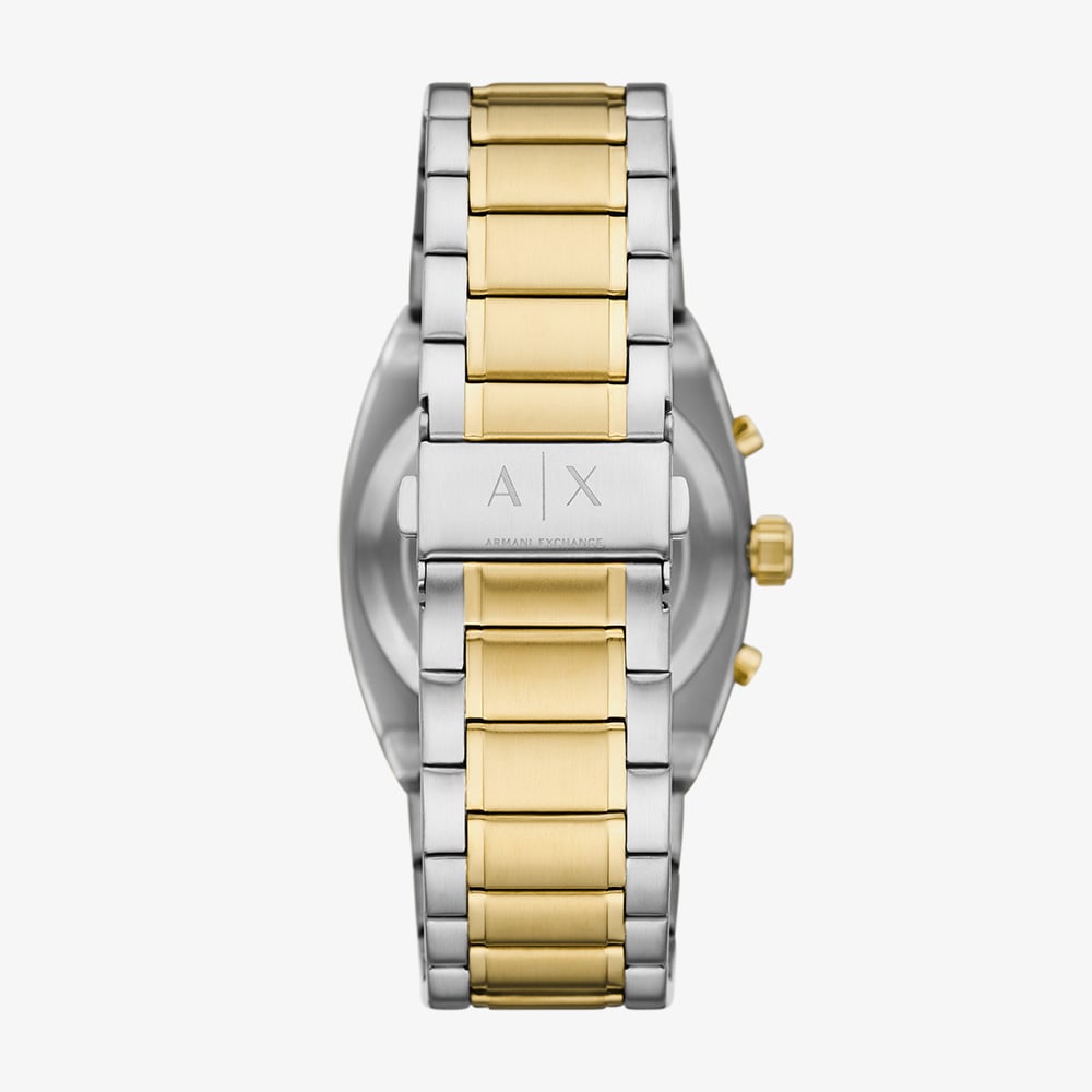 Armani Exchange Mens Oliver Cream Dial Chronograph Watch AX2821
