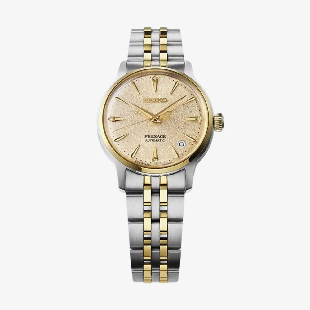 Seiko Ladies Presage Cocktail Time Frozen Daiquiri Diamond Watch SRPL64J1