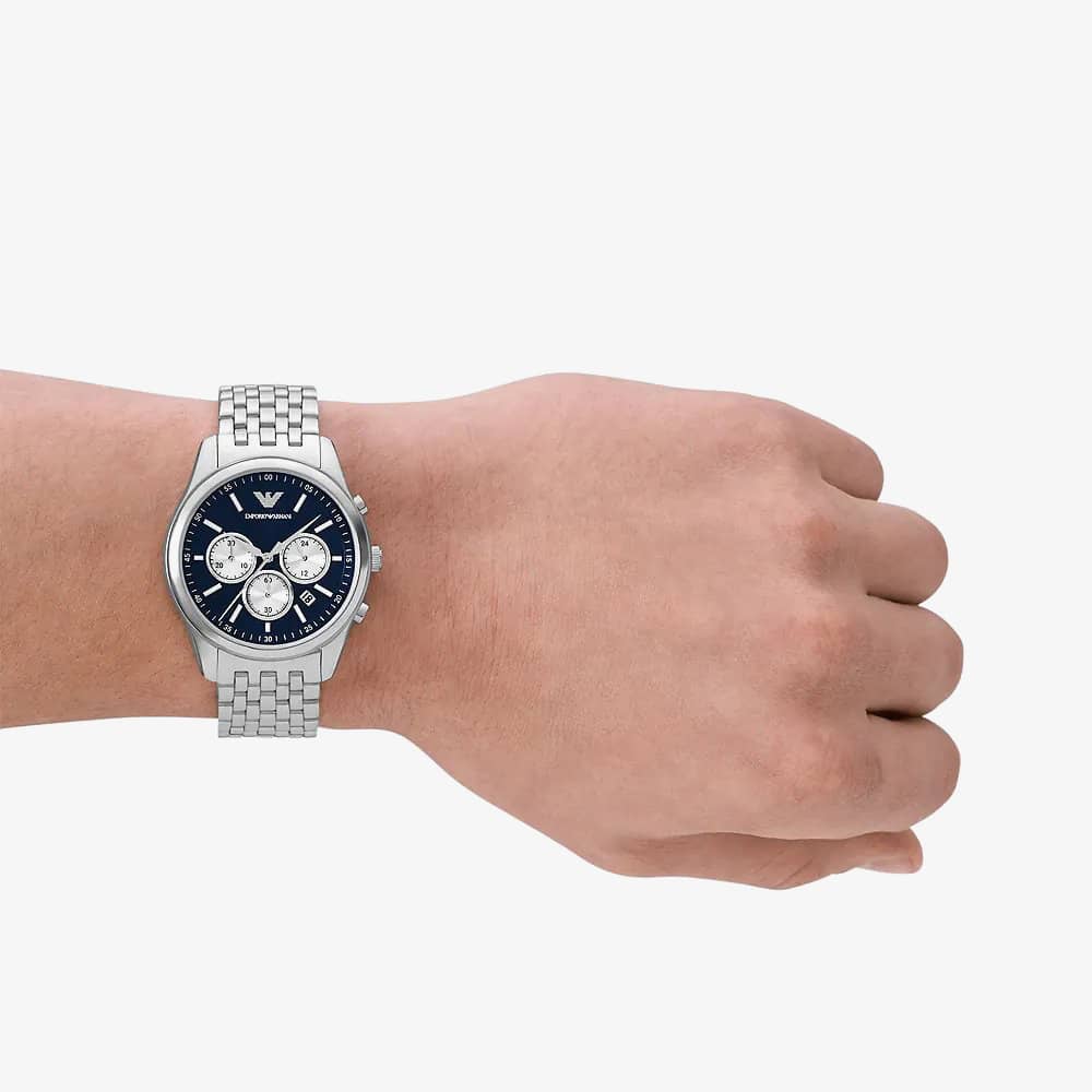 Emporio Armani Antonio Blue Chronograph Watch AR11582