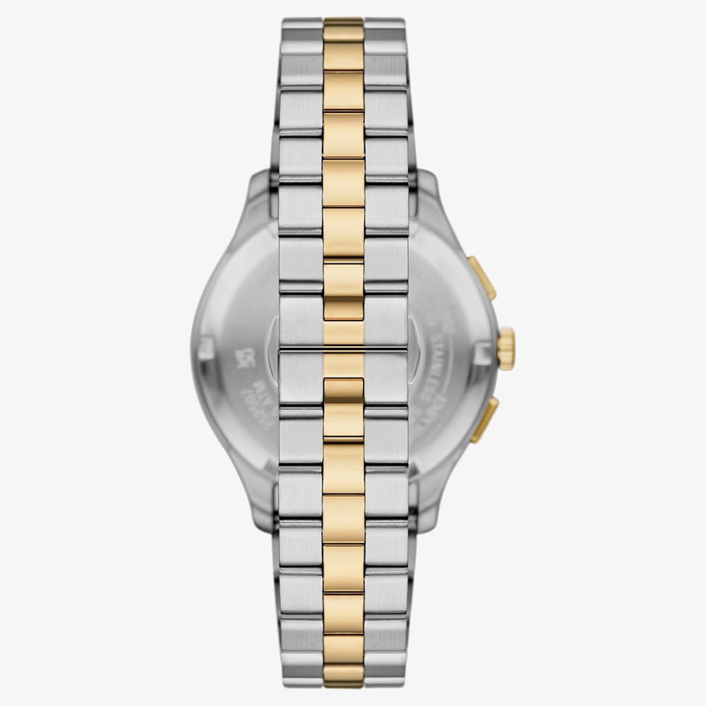 Emporio Armani Mens Dario Two Tone Chronograph Watch AR11692