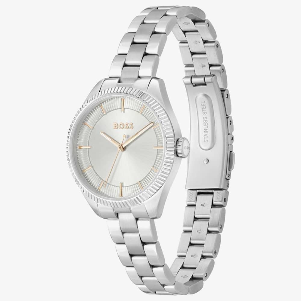 BOSS Sage Ladies Silver Watch 1502726