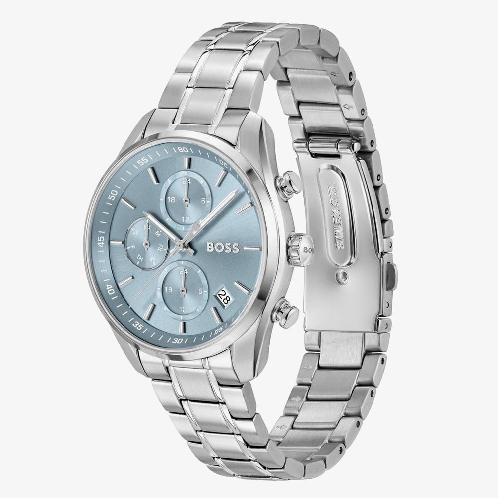 BOSS Grand Tour Chronograph Blue Watch 1502767