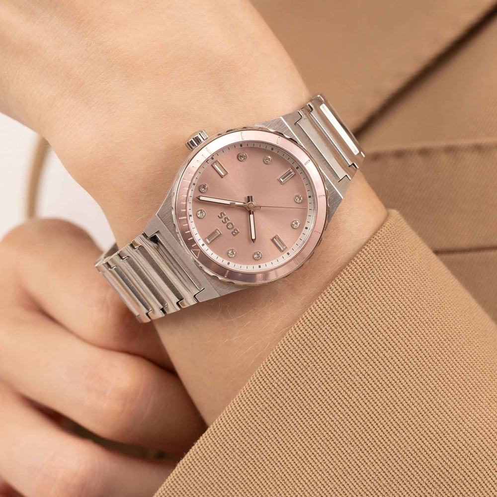 BOSS Ladies Candor Sport Pink Watch 1502788