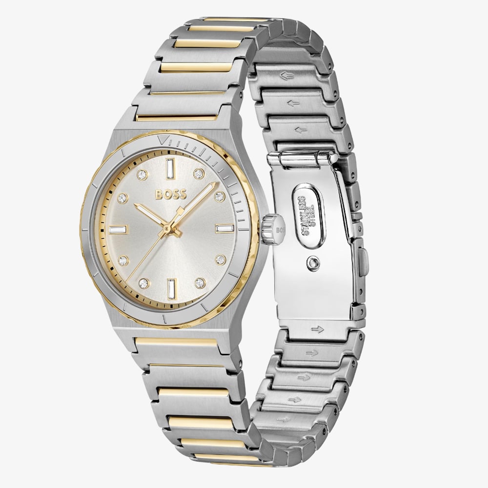 BOSS Ladies Candor Sport Two-Tone Watch 1502790