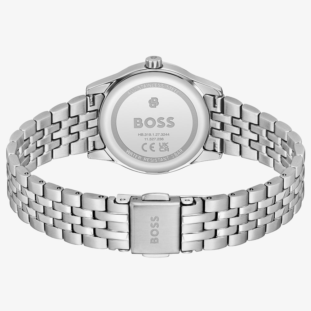 BOSS Ladies Graceful Mina Silver Bracelet Watch 1502840