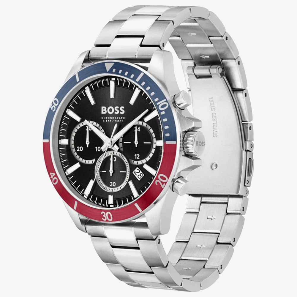BOSS Troper Black Dial Chronograph Watch 1514108