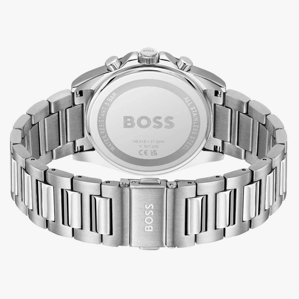 BOSS Mens Strike Green Chronograph Watch 1514241