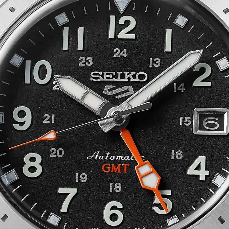 Seiko 5 Sports Field Mechanical GMT Watch SSK023K1
