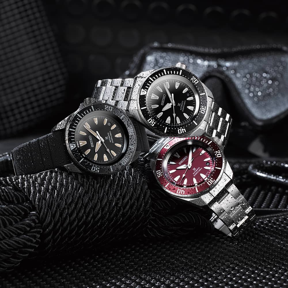 Seiko Prospex Samurai 4R Black Automatic Watch SRPL13K1
