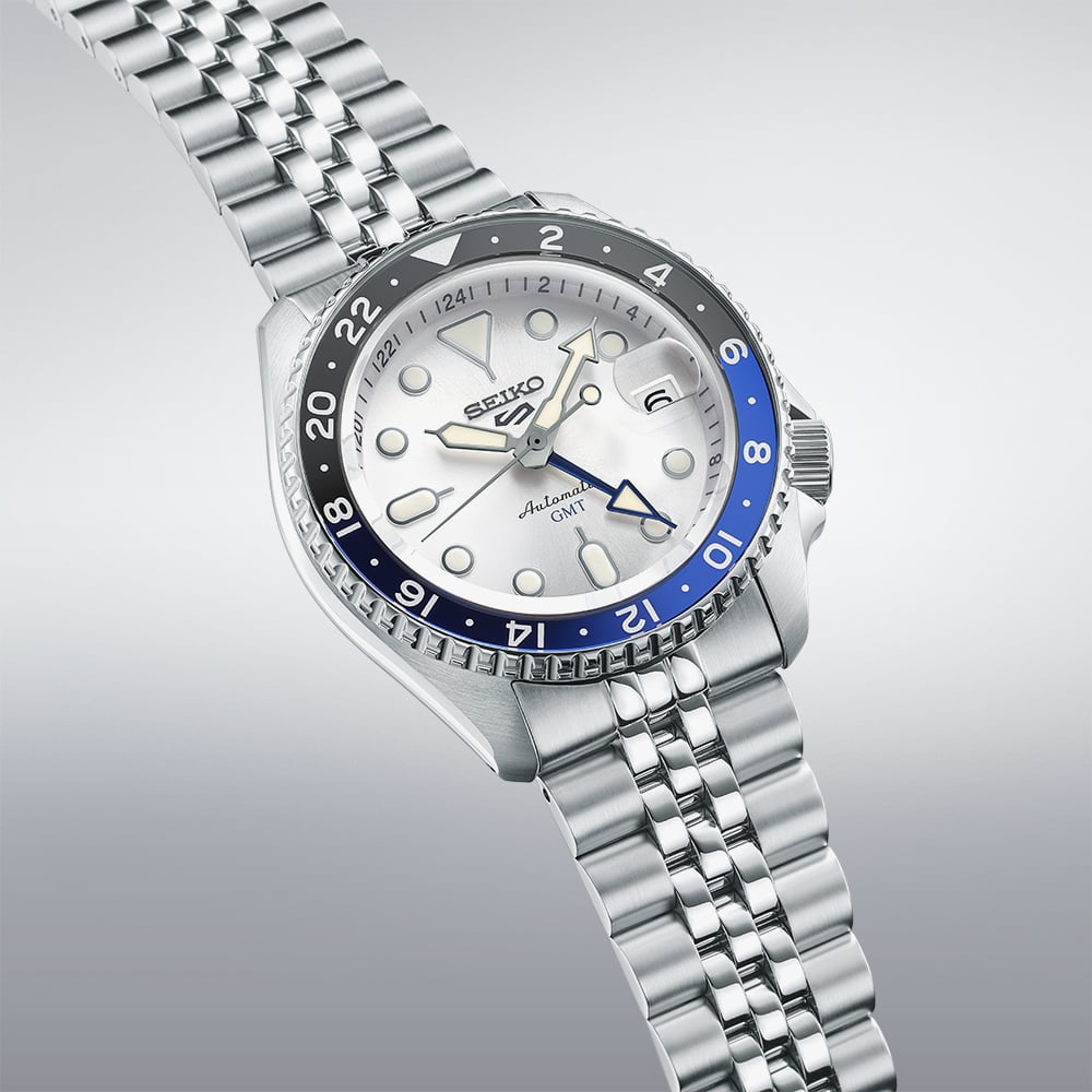 Seiko 5 Sports SKX Series GMT Blue & Black Watch SSK033K1