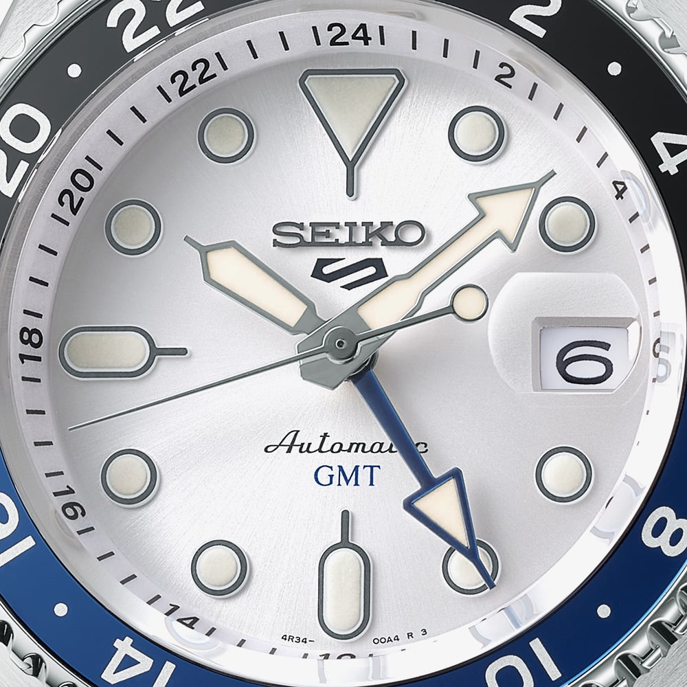 Seiko 5 Sports SKX Series GMT Blue & Black Watch SSK033K1