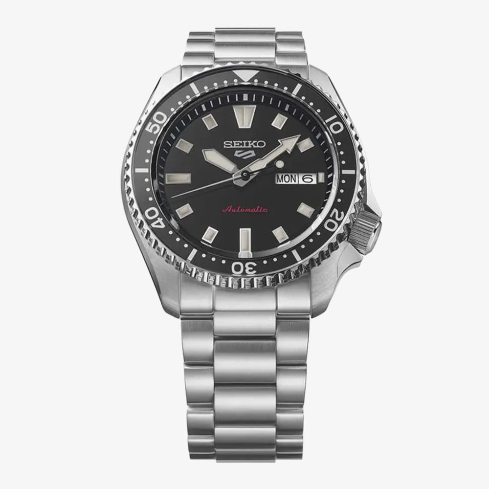 Seiko Mens 5 Sports SKX Redux Kuro Black Watch SRPL85K1