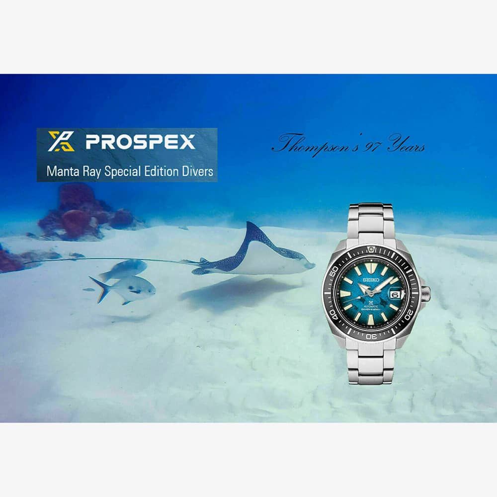 Seiko Prospex Save The Ocean King Samurai Blue Watch SRPE33K1