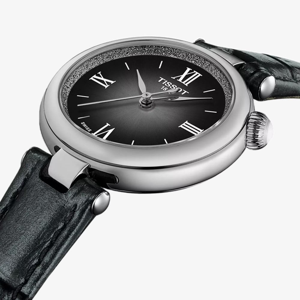 Tissot Ladies Desir Grey Leather Strap Watch T152.010.16.038.00