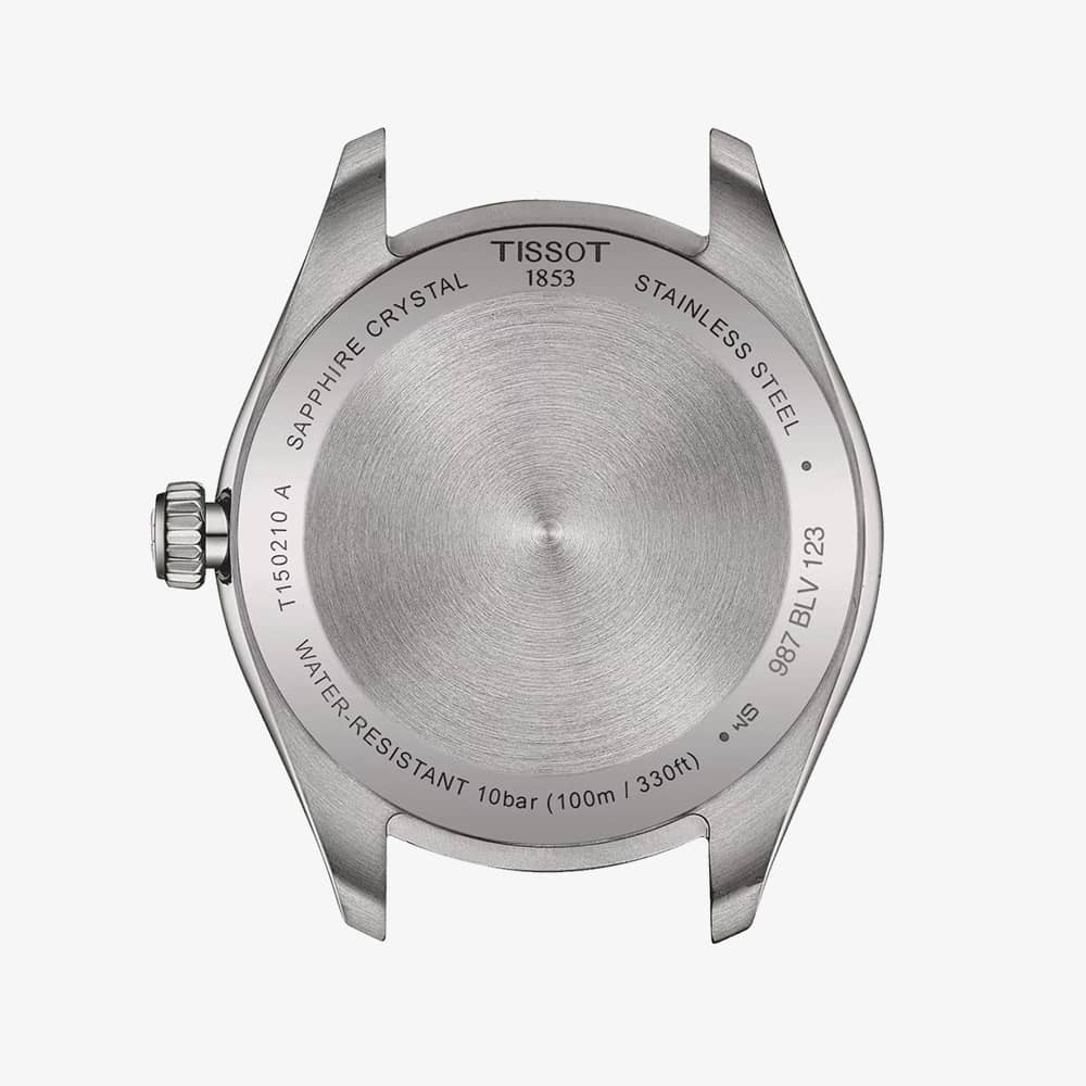 Tissot Ladies PR 100 Silver & Blue Watch T1502101104100