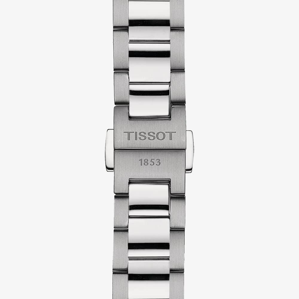 Tissot Ladies PR 100 Silver & Blue Watch T1502101104100