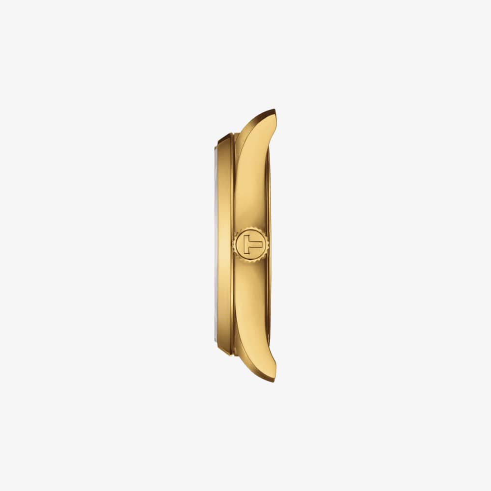 Tissot PR 100 Gold Plated Watch T150.210.33.021.00