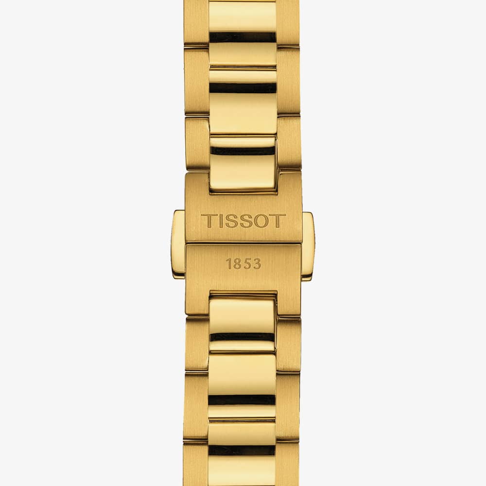 Tissot PR 100 Gold Plated Watch T150.210.33.021.00