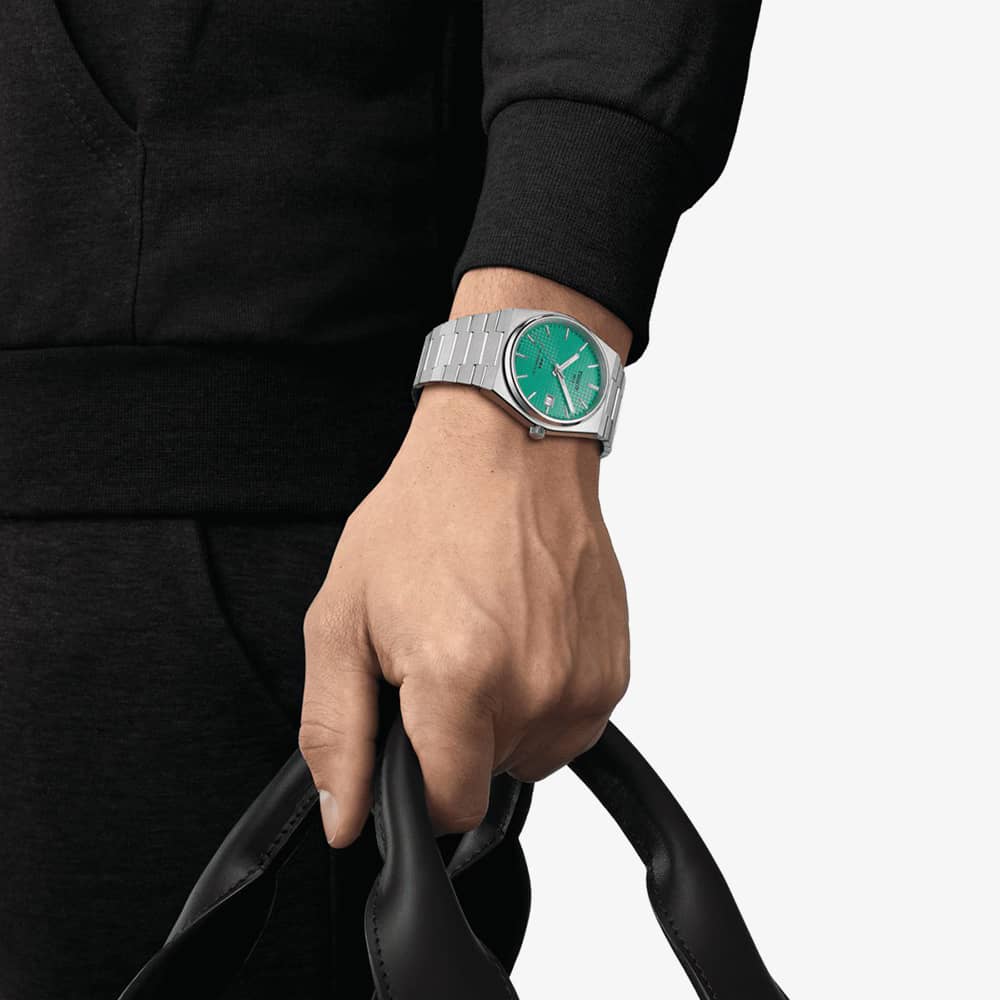 Tissot PRX Powermatic 80 Automatic 40mm Green Watch T137.407.11.091.01