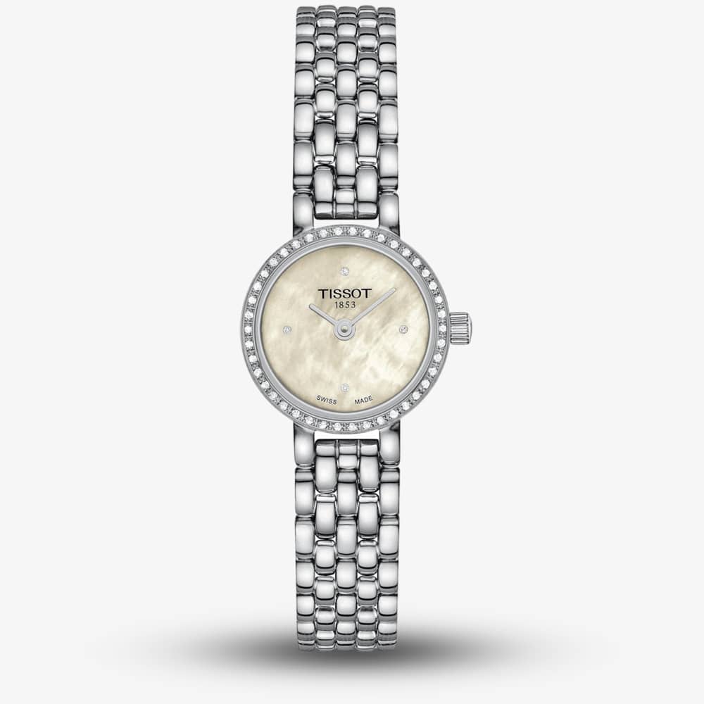 Tissot Lovely Round Mother Of Pearl Diamond Watch T140.009.61.116