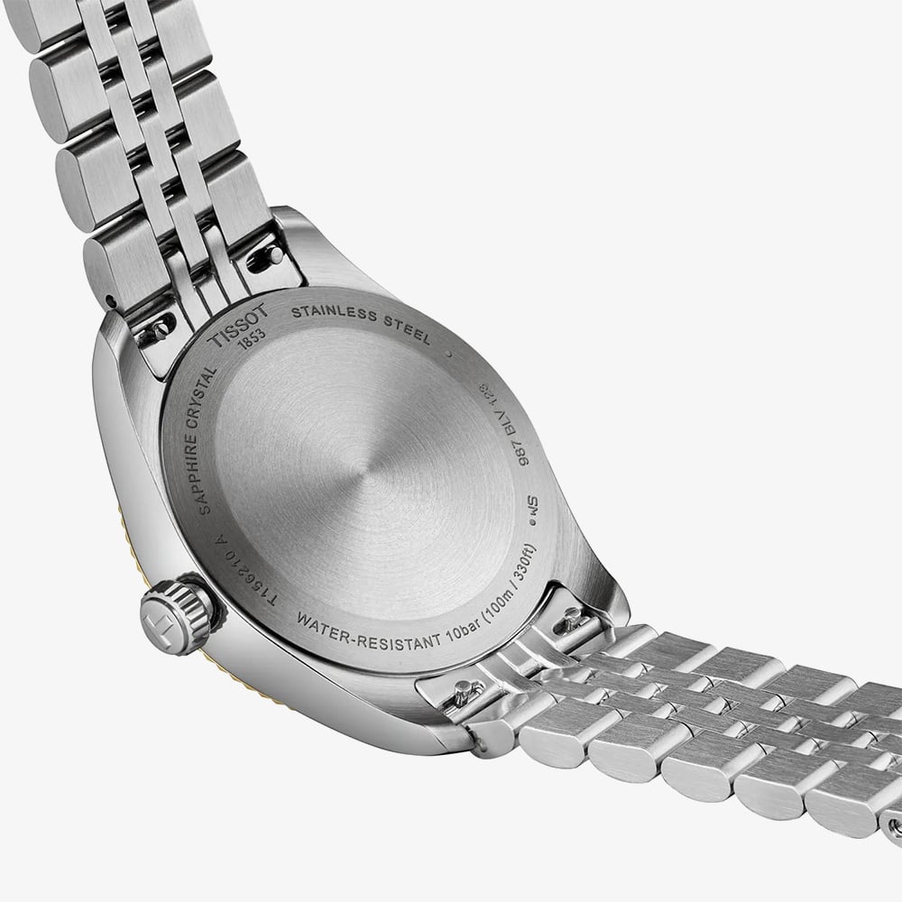 Tissot Ladies Ballade Two Tone Sunray Dial Watch T156.210.22.031.00