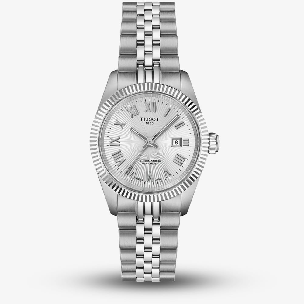 Tissot Ladies Ballade Powermatic 48 Silver Dial Watch T156.208.11.033.00