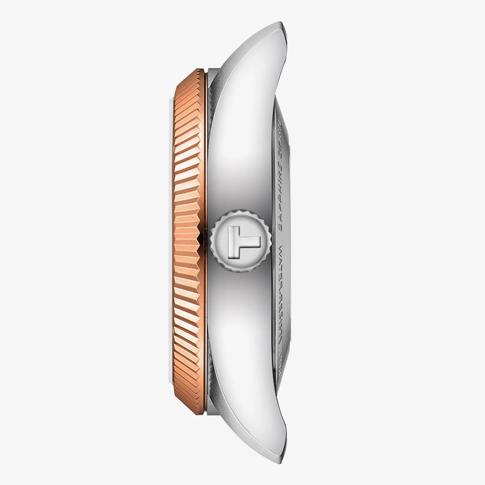 Tissot Ladies Ballade Powermatic 48 Two Tone Watch T156.208.22.033.00