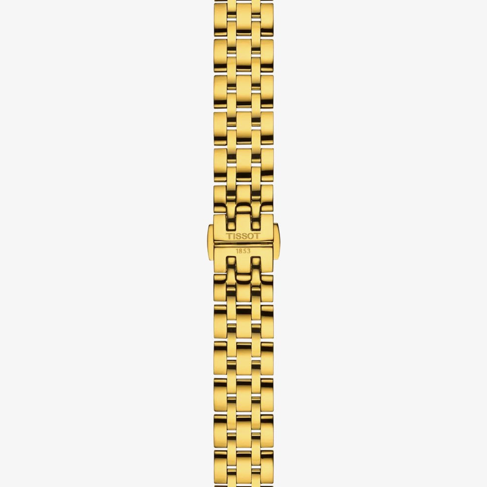 Tissot Ladies Classic Dream Ivory Dial Gold Tone Bracelet Watch T129.210.33.263.00