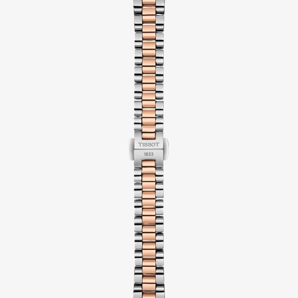 Tissot Ladies Desir Silver Moonphase Dial Two Tone Stainless Steel Bracelet Watch T152.223.22.036.00