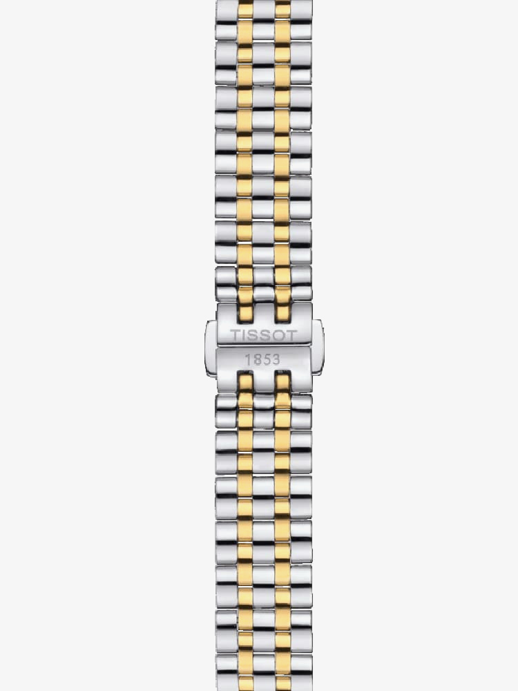Tissot Ladies T-Classic Carson Premium Two Tone Bracelet Watch T122.210.22.033.00