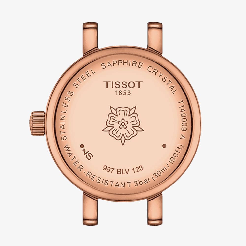 Tissot Lovely Round Rose Gold Plated Watch T140.009.33.111.00