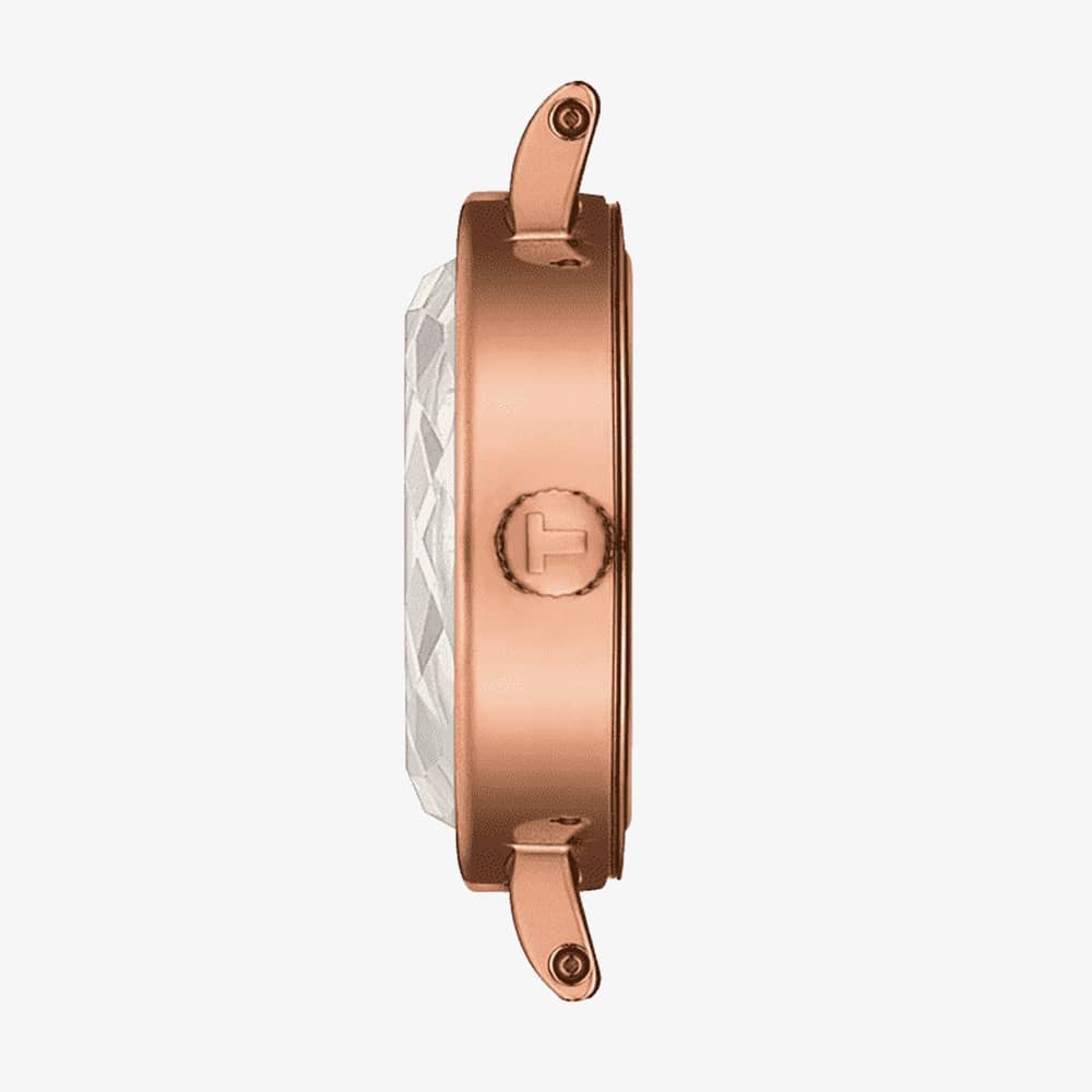 Tissot Lovely Round Rose Gold Plated Watch T140.009.33.111.00